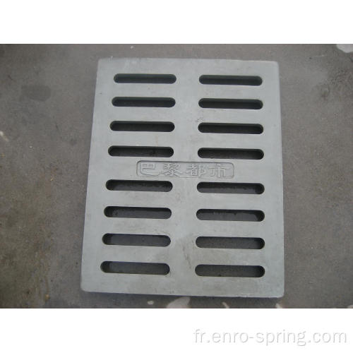 Grille composite de drainage de l&#39;eau en fibre de verre FRP 250 * 500